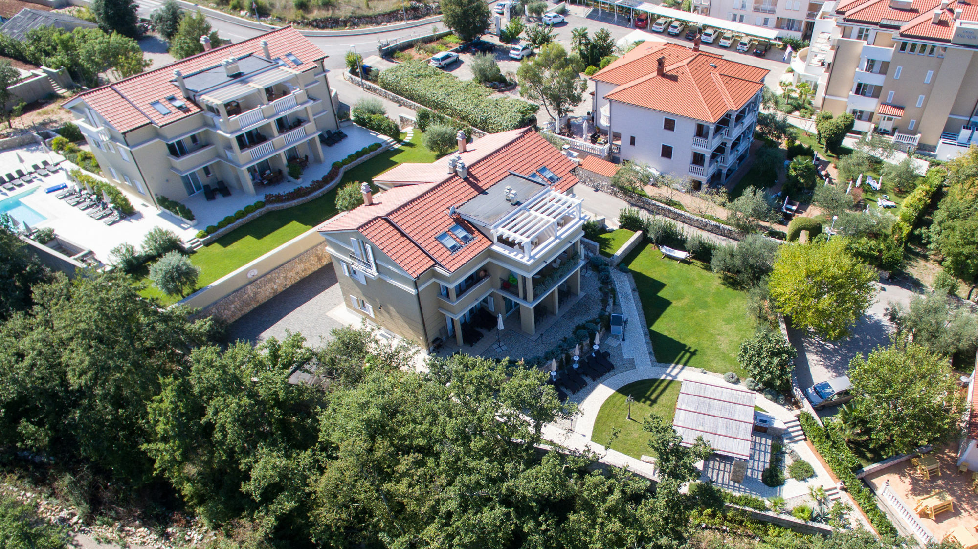 Luxury Apartments Villa Luce Malinska Eksteriør bilde